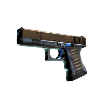 StatTrak™ Glock-18 | Clear Polymer (Well-Worn)