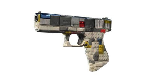 Glock-18 | Block-18 (Battle-Scarred)