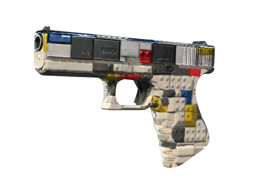 StatTrak™ Glock-18 | Block-18 (Well-Worn)
