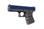 Glock-18 | Blue Fissure (Well-Worn)