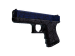 StatTrak™ Glock-18 | Blue Fissure (Field-Tested)