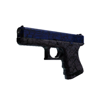 StatTrak™ Glock-18 | Blue Fissure (Field-Tested)