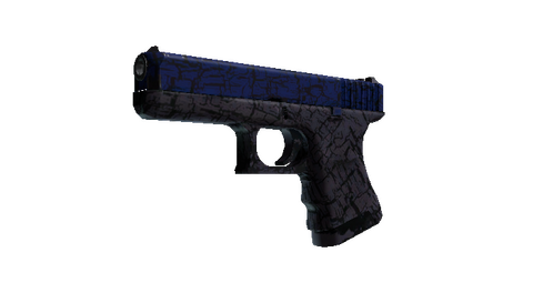 StatTrak™ Glock-18 | Blue Fissure (Field-Tested)