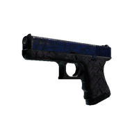 Glock-18 | Blue Fissure (Battle-Scarred)