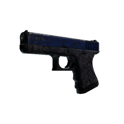 free csgo skin StatTrak™ Glock-18 | Blue Fissure (Battle-Scarred)