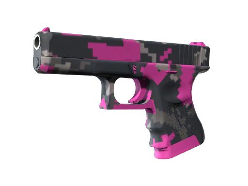 Souvenir Glock-18 | Pink DDPAT (Minimal Wear)