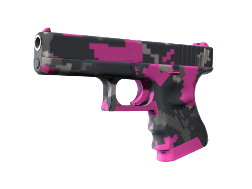 Glock-18 | Pink DDPAT (Battle-Scarred)