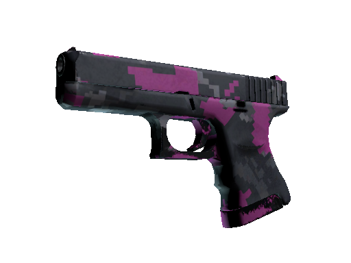 Glock-18 | Pink DDPAT (Well-Worn)