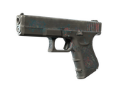 Glock-18 | Teal Graf (Battle-Scarred)