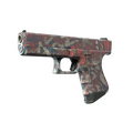 Glock-18 | Teal Graf (Minimal Wear)