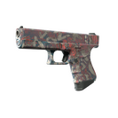 Glock-18 | Teal Graf (Minimal Wear)