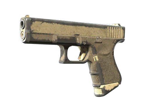 Glock-18 | Sand Dune (Battle-Scarred)