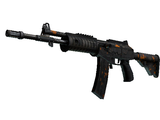 StatTrak™ Galil AR | Orange DDPAT (Battle-Scarred)