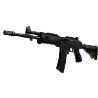 StatTrak™ Galil AR | Orange DDPAT (Battle-Scarred)