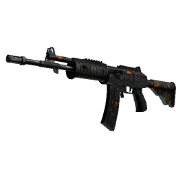 StatTrak™ Galil AR | Orange DDPAT (Battle-Scarred)