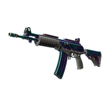 Galil AR | Rainbow Spoon (Battle-Scarred)