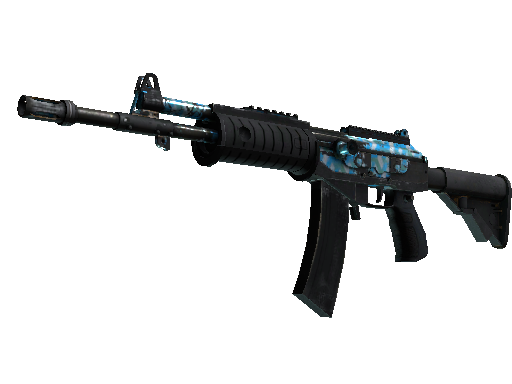 Galil AR | Aqua Terrace (Battle-Scarred)