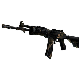 StatTrak™ Galil AR | Black Sand (Battle-Scarred)