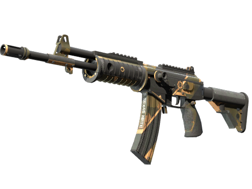 Galil AR | Black Sand (Battle-Scarred)