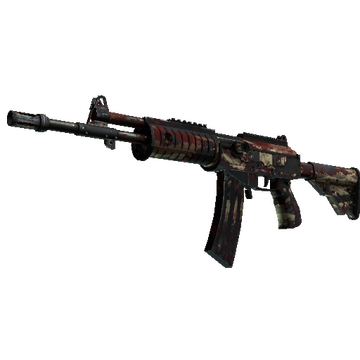 StatTrak™ Galil AR | Crimson Tsunami (Battle-Scarred)