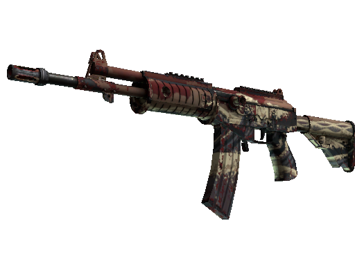 Galil AR | Crimson Tsunami (Com Pouco Uso)