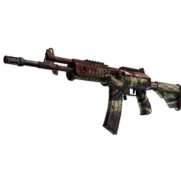 StatTrak™ Galil AR | Crimson Tsunami (Well-Worn)
