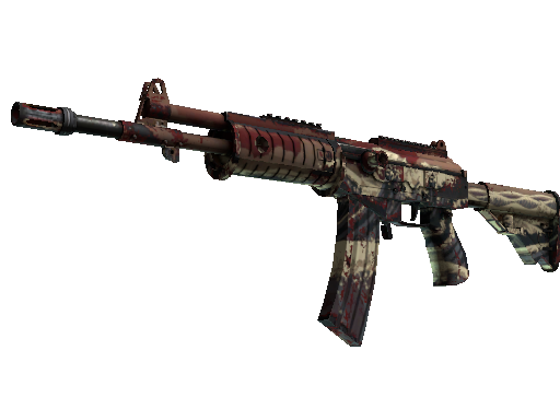 Image for the Galil AR | Crimson Tsunami weapon skin in Counter Strike 2