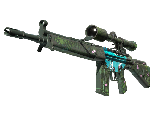 StatTrak™ G3SG1 | Dream Glade (Battle-Scarred)