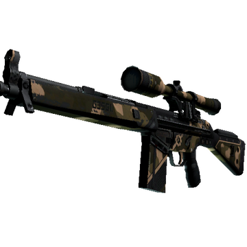 StatTrak™ G3SG1 | Black Sand (Battle-Scarred)