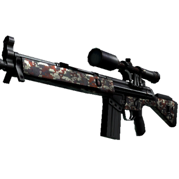 G3SG1 | Digital Mesh (Battle-Scarred)
