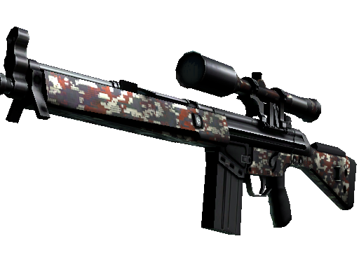 Image for the G3SG1 | Digital Mesh weapon skin in Counter Strike 2