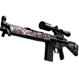 StatTrak™ G3SG1 | Digital Mesh (Minimal Wear)