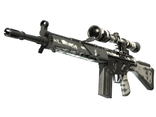 Souvenir G3SG1 | Polar Camo (Battle-Scarred)