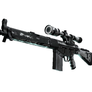 Souvenir G3SG1 | Polar Camo (Battle-Scarred)