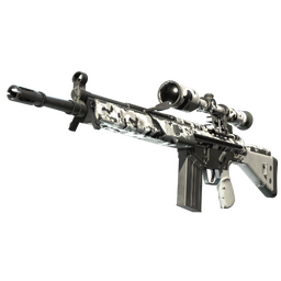 Souvenir G3SG1 | Polar Camo (Well-Worn)