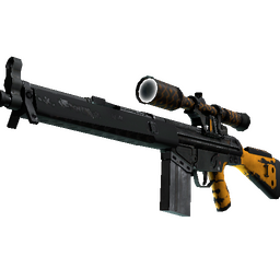 G3SG1 | Orange Kimono (Battle-Scarred)