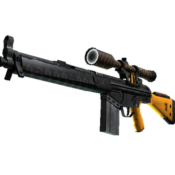 G3SG1 | Orange Kimono (Well-Worn)