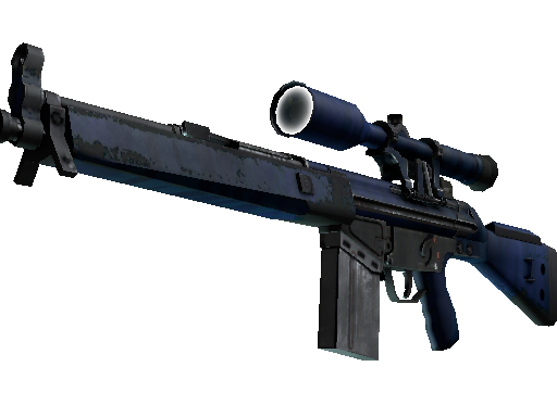 StatTrak™ G3SG1 | Azure Zebra (Field-Tested)