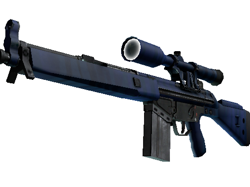 StatTrak™ G3SG1 | Azure Zebra (Factory New)