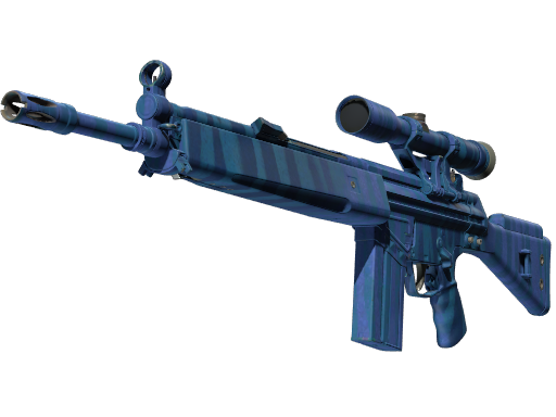 Default of skin G3SG1 | Azure Zebra