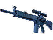 StatTrak™ G3SG1 | Azure Zebra (Minimal Wear)