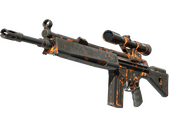 StatTrak™ G3SG1 | Orange Crash (Battle-Scarred)