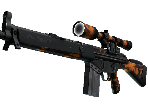 G3SG1 | Orange Crash (Battle-Scarred)