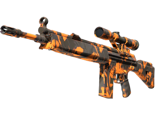 StatTrak™ G3SG1 | Orange Crash (Factory New)