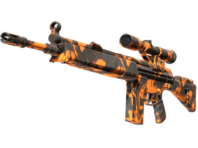 StatTrak™ G3SG1 | Оранжевые осколки