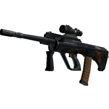AUG | Amber Slipstream (Battle-Scarred)