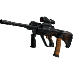 StatTrak™ AUG | Amber Slipstream (Well-Worn)