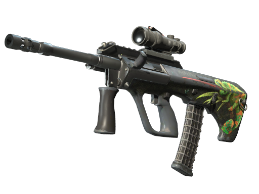 StatTrak™ AUG | Chameleon (Well-Worn)