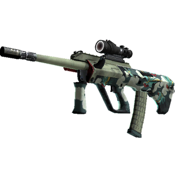 StatTrak™ AUG | Fleet Flock (Well-Worn)