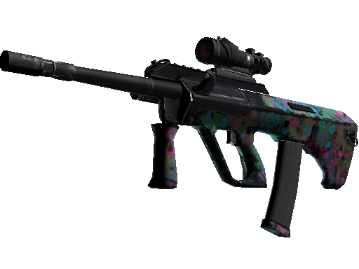 Image for the AUG | Death by Puppy weapon skin in Counter Strike 2